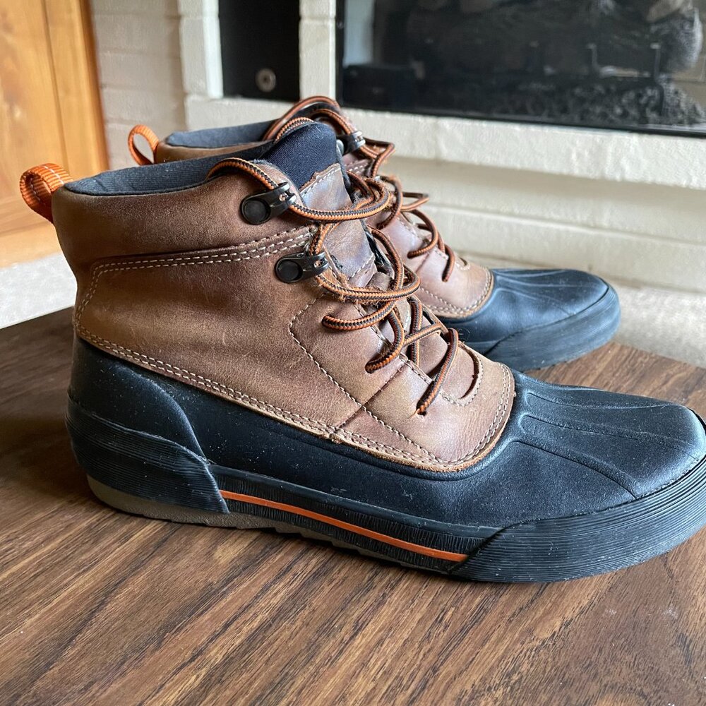 Clarks Women's Gilby Mckinley Waterproof Duck Boots 7.5